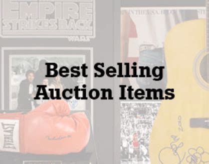 best auction items